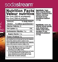 SodaStream classique, arôme de Cola à la cerise noire 440 ml
