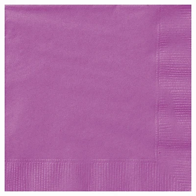 Jolies serviettes de table violettes, 20 ct 20 serviettes, 2 plis