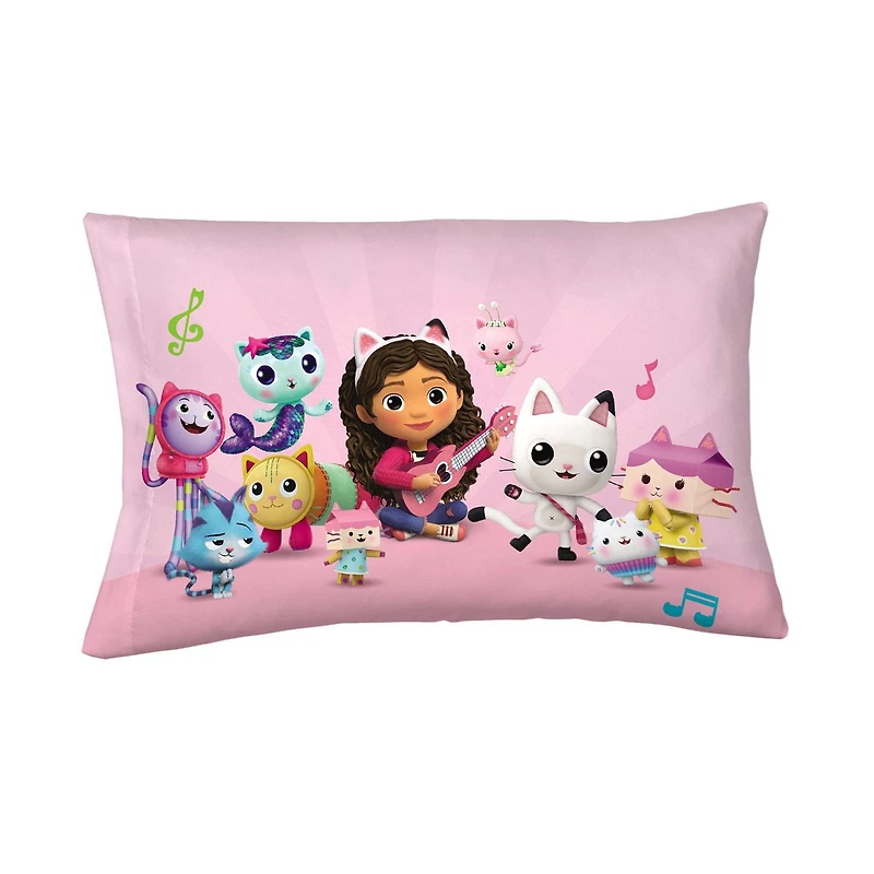 Ensemble de draps doublé Gabby's Dollhouse "Paw Tastic" Ensemble de draps doublé Gabby's Dollhouse