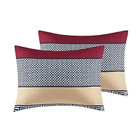 Mainstays Greek Key 7pc Bed in a Bag Set