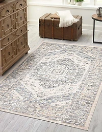 ECARPET Bijara Traditional Runner Rug for Living Room, Bedroom, Dining Entrance, Hallway and More.