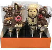 Sucettes au chocolat assorties Great Value