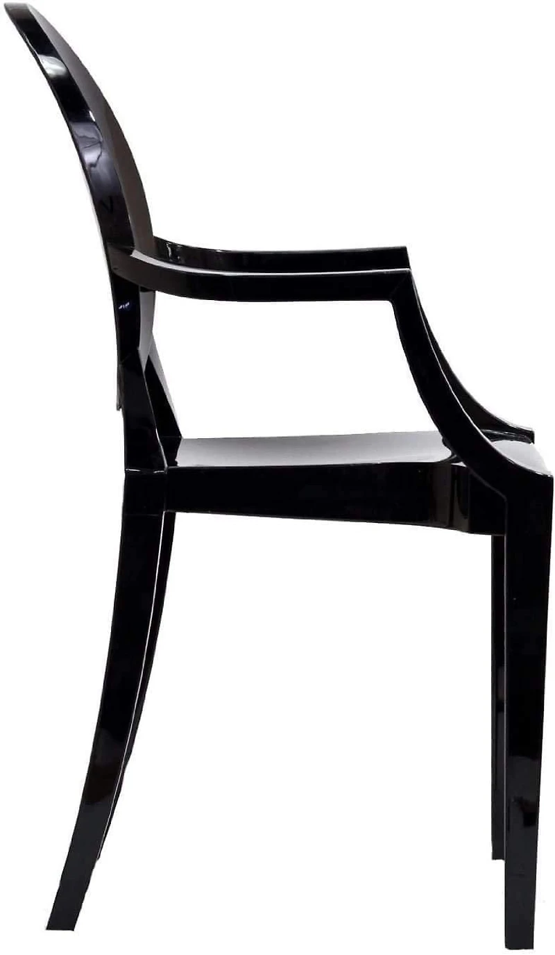 Nicer Furniture Ghost Armchair in Black
