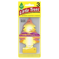 LITTLE TREES air freshener Sunset Beach 3-Pack
