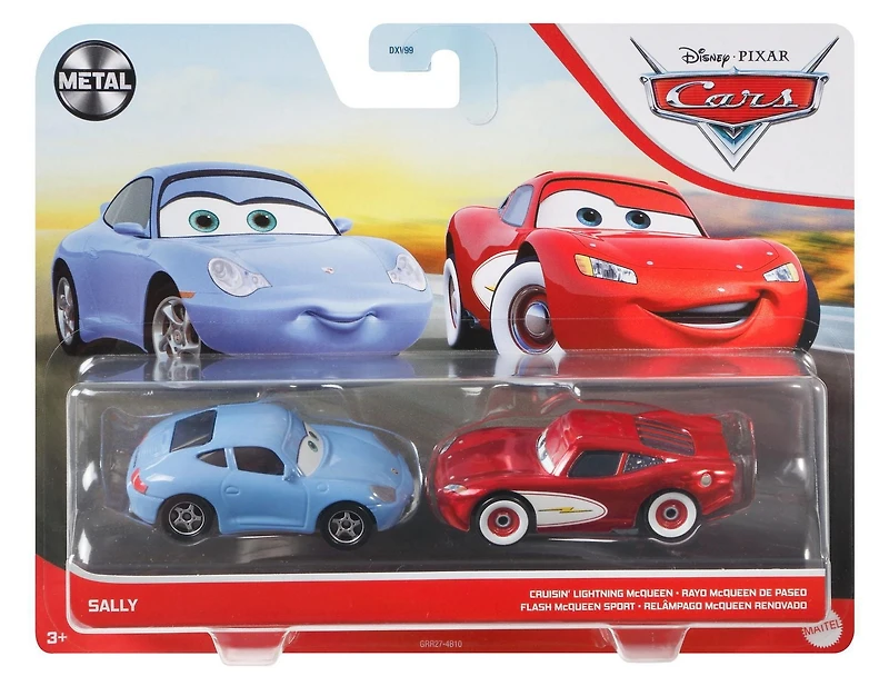 Disney Pixar Cars Cruisin' Lightning McQueen & Sally 2-Pack