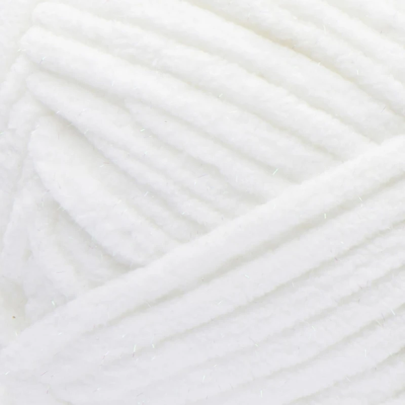 Bernat® Blanket Sparkle™ Yarn, Polyester #6 Super Bulky, 10.5oz/300g, 220 Yards, Blanket yarn with shimmer