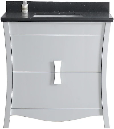 Imaginations Américaines 36 po W Vanity Set Blanc