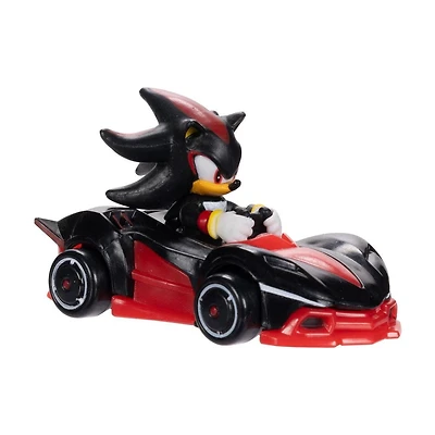 Véhicule Sonic moulé 1:64 – Faucheur noir de Shadow