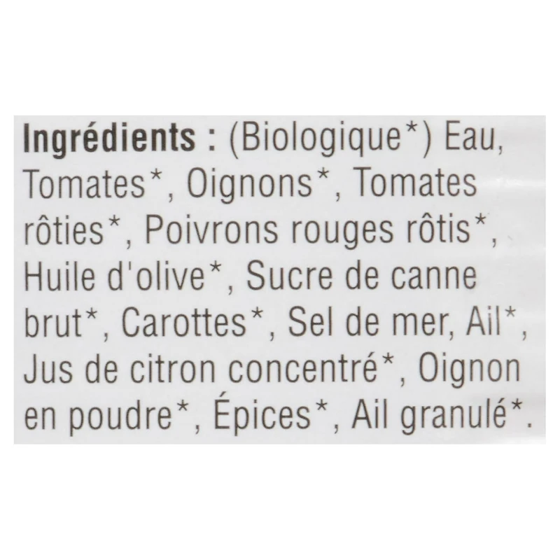 Sprague Organic Tomato & Red Pepper Soup