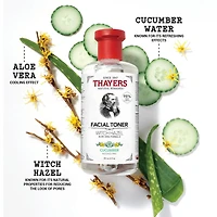 Thayers hamamélis concombre Tonique Visage Sans Alcool