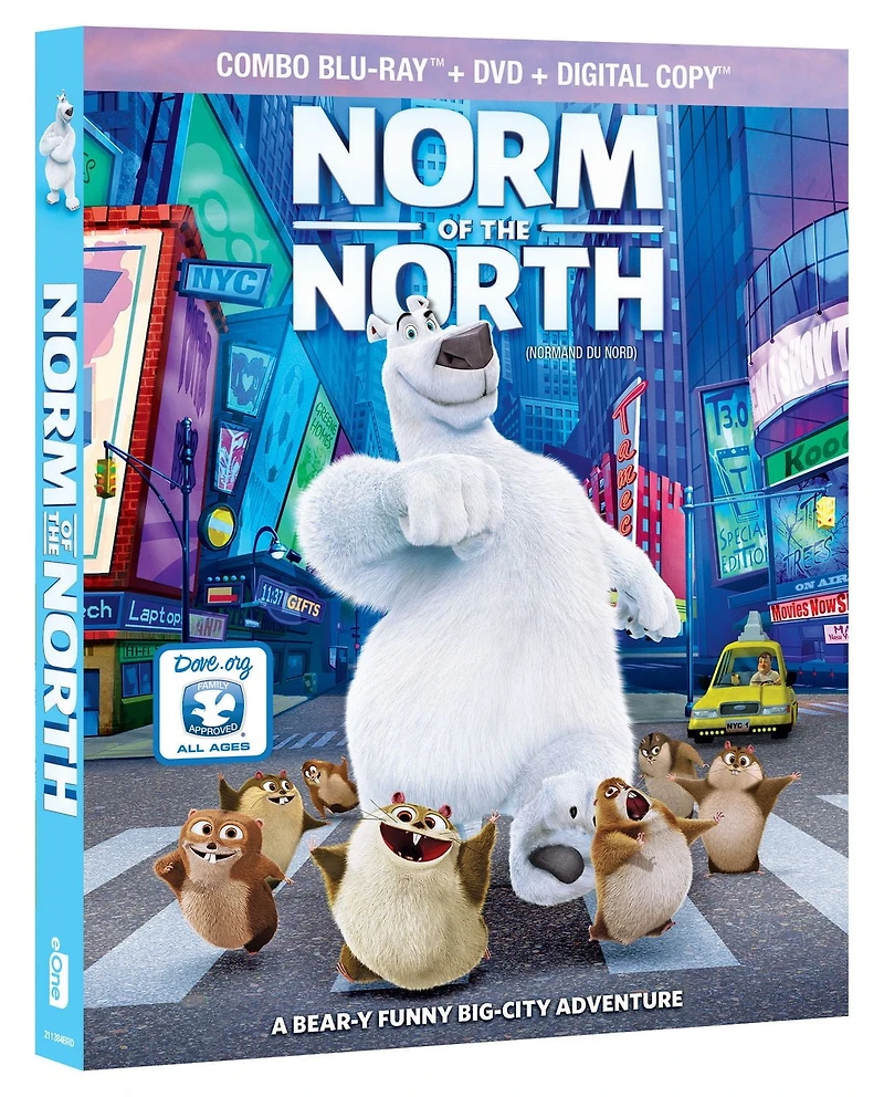 Blu-ray + DVD film Norm of the North