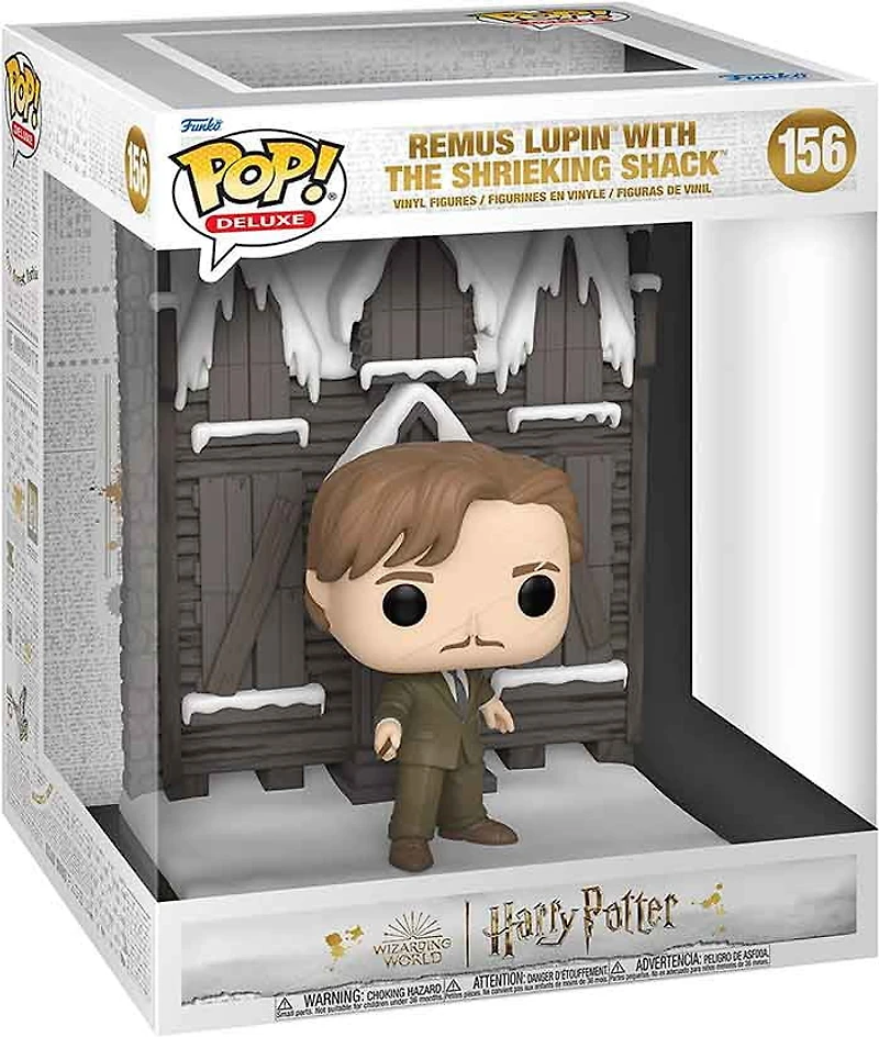 Pop Movies Harry Potter 3.75 Inch Action Figure Deluxe - Remus Lupin with Shrieking Shack #156