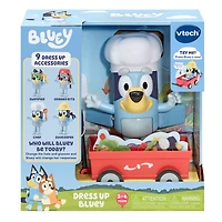 VTech® Bluey Dress-Up Bluey with Dress-Up Accessories and Wagon - English Version, 3-6 Yrs, VT BLUEY DRESS UP EN