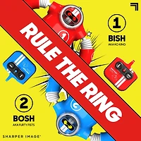 SHARPER IMAGE Robo Rage Remote Control Two-Player Robot Fighting Set