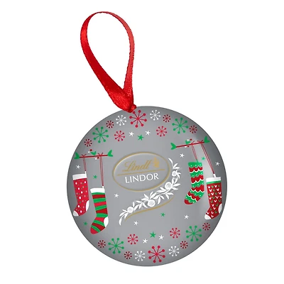 Lindt Boule métallique décorative Lindor Assortiment