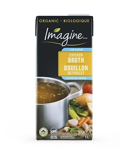 Imagine bouillon de poulet - faible en sodium