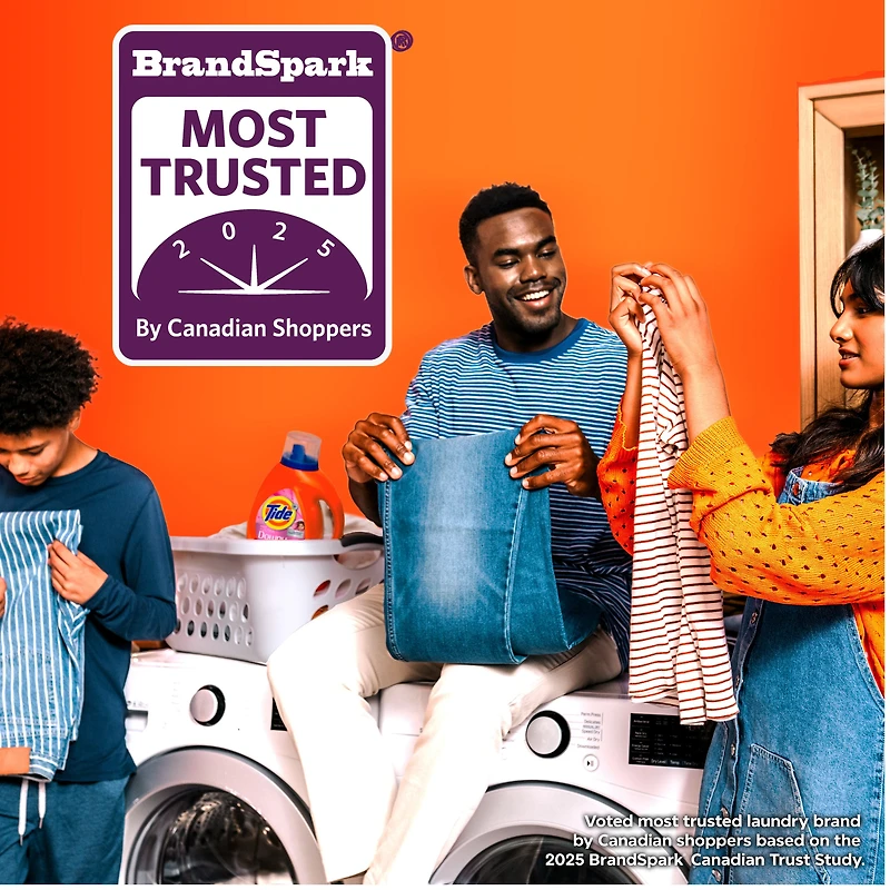 Tide Plus Boost of Ultra Downy Liquid Laundry Detergent, April Fresh Scent, Laundry Detergent Liquid with Long-Lasting Freshness, 3.46 L