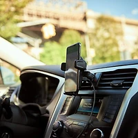 iOttie Easy One Touch 2 Wireless Charging Air Vent & CD Combo Phone Mount - Black