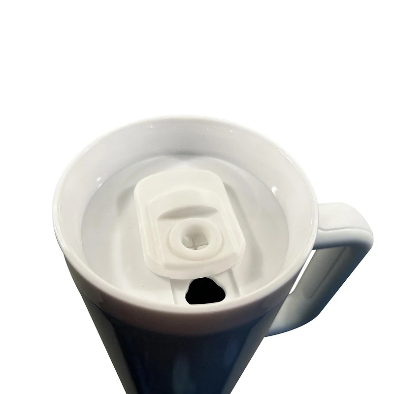 Holiday Time Verre en acier inoxydable Couleur BLANC 1136mL