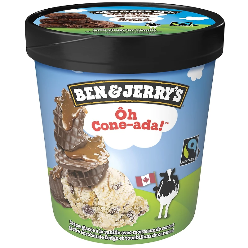 Ben & Jerry's Oh Cone-ada! Ice Cream, 473 mL
