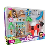 Roblox Adopt Me Coffee Shop and Playground Playset
