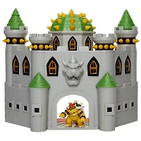 Super Mario Deluxe Bowser Castle Playset with Bonus 5 Figures