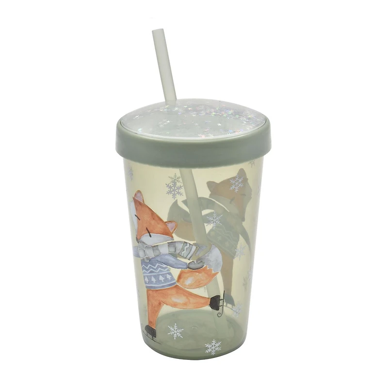 GOBELET PLASTIQUE HOLIDAY TIME FOX DESIGN
