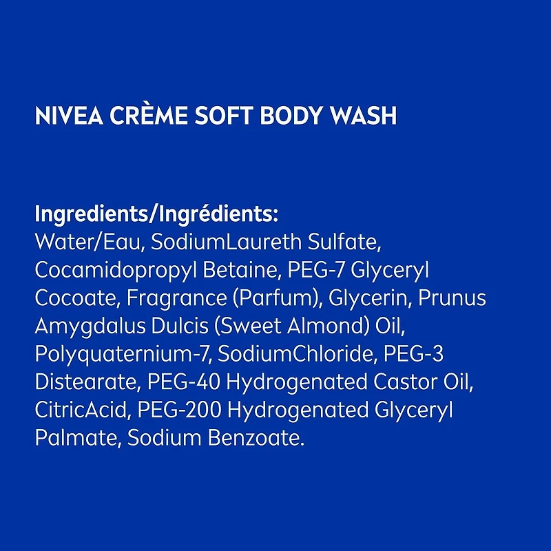 NIVEA Crème douche Nettoyante Crème Soft 500 ml