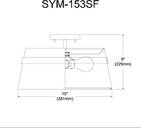 Symphony Flushmount