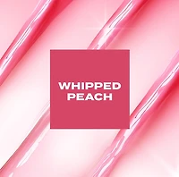 Hard Candy Lip Butter Glowy Balm, Pêche fouettée, teinte rose pêche transparente, brillance, hydratation