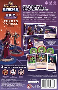 USAopoly Disney Sorcerers Arena: Epic Alliances Thrills and Chills Expansion Card Game