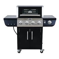 Cuisinart Four Burner Gas Grill avec deux vannes de carburant