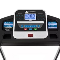 Xterra Fitness TR200 Tapis de course pliant 2.25 HP | Surface de course 16«  X 50 » | Ecran LCD 5.5 » Rétro-éclairé bleu - 16004402000