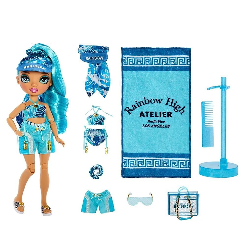 Rainbow High Pacific Coast Hali Capri (Blue) Fashion Doll