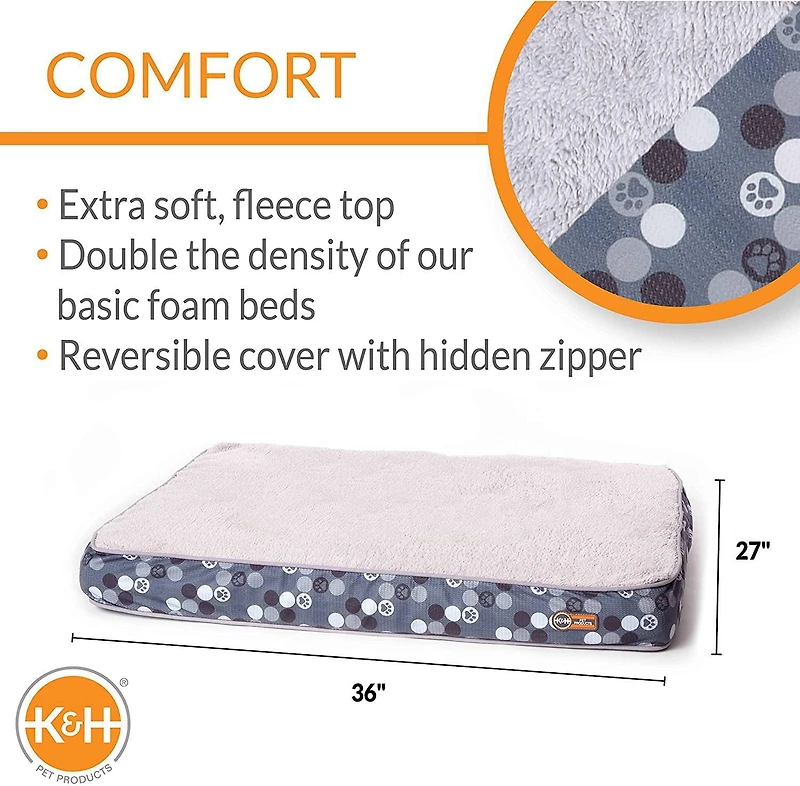 K&H Pet Products Superior Lit pour Chien Orthopédique