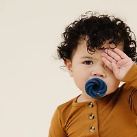 Doddle & Co - Bébé, nourrisson - Sucette en silicone Holland Pop - Étape 2 - Forme naturelle - Paquet de 2 - Pêche / Nuage 9