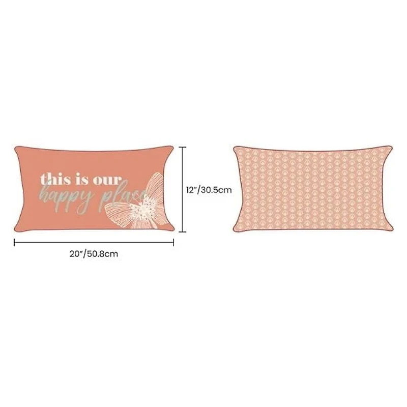 Happy Place Toss Cushion 2-Pack