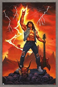 Netflix Stranger Things: Season 4 - Rock On Wall Poster, 22.375" x 34" Framed