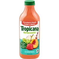 Tropicana Strawberry Peach Fruit Beverage, 1.36L, TPN STRW PEACH 1.36