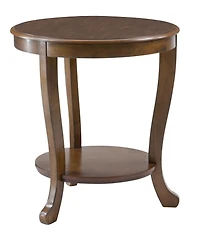 Dendrie Side Table, Hazelnut