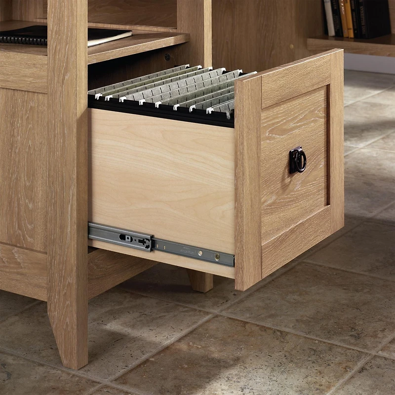 Sauder August Hill Bureau en L en Finition Dover Oak
