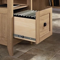 Sauder August Hill Bureau en L en Finition Dover Oak