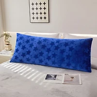 MSK Starlight Embossed Butterfly Plush Body Pillow, 19" x 48", MSK Pink Butterfly Plush Body Pillow