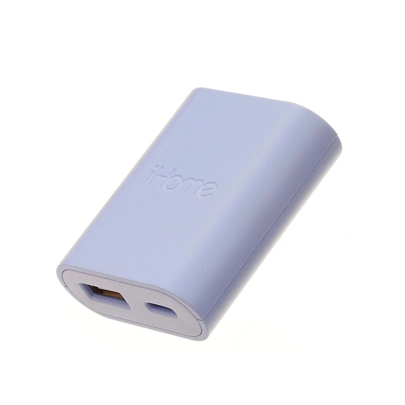 iHome USB C Charger: AC Pro 20W Multiport USB Charger USB-C + USB-A, Slim Charger
