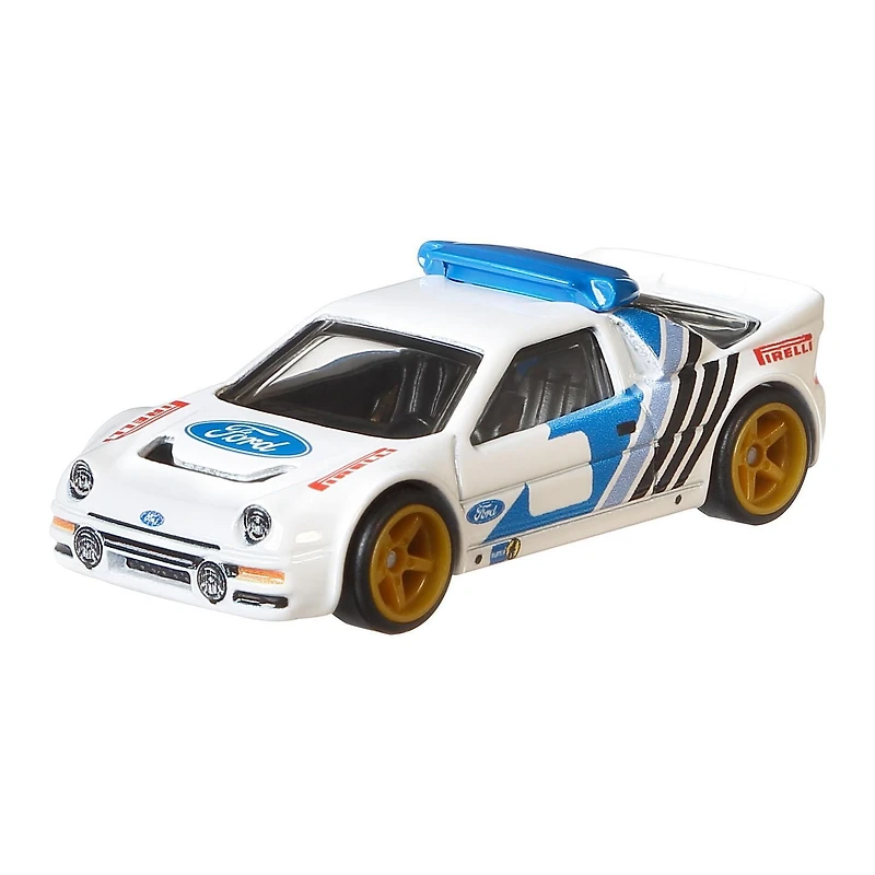 Culture automobile haut de gamme Ford RS 200 de Hot Wheels à l'échelle 1:64