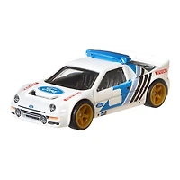 Culture automobile haut de gamme Ford RS 200 de Hot Wheels à l'échelle 1:64