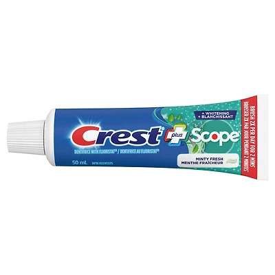 Crest Whitening Plus Scope Toothpaste, Minty Fresh, 50ML