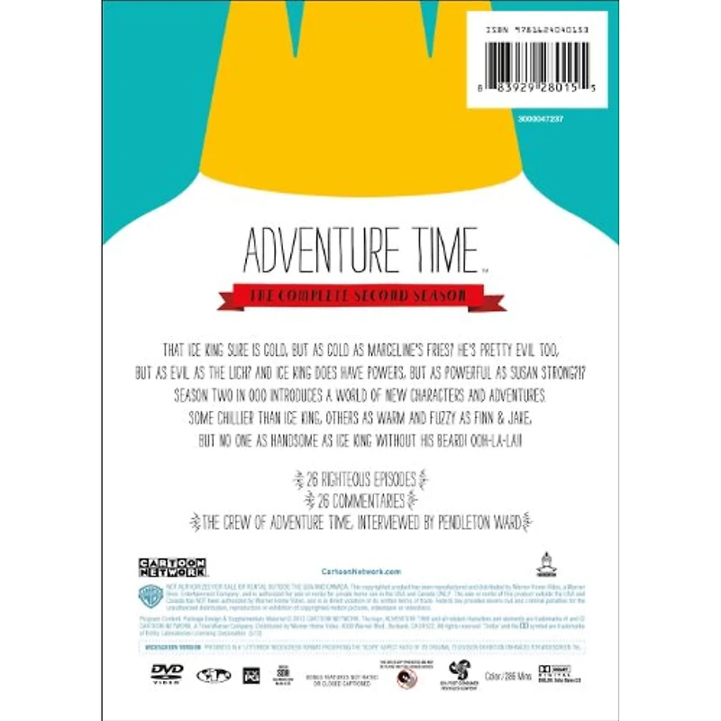 Cartoon Network: Adventure Time - The Complete Second Season