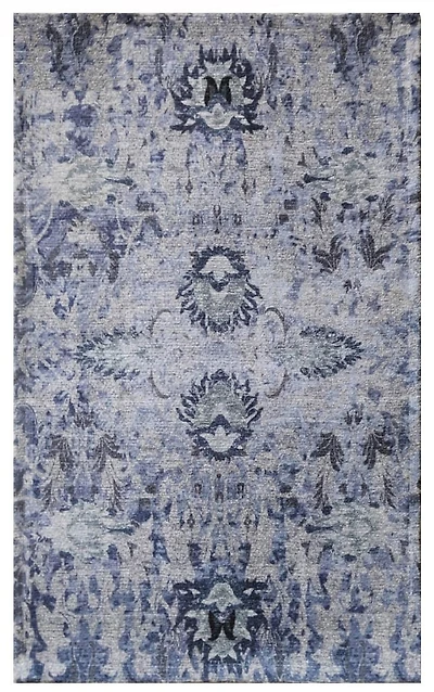 Home Décor Inc. Majestic Blue Oasis Indoor Area Rug – 60" x 84"