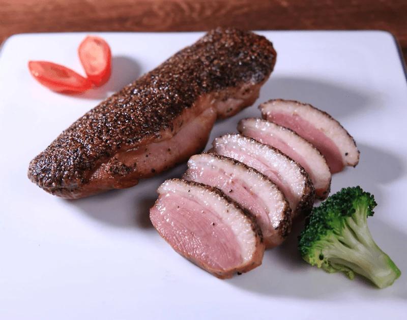 Watson Frozen Cooked Black Pepper Smoked Duck Breast, Watson Frozen Cooked Black Pepper Smoked Duck Breast